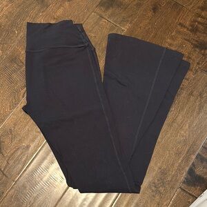 Black Athletic Flare Leggings